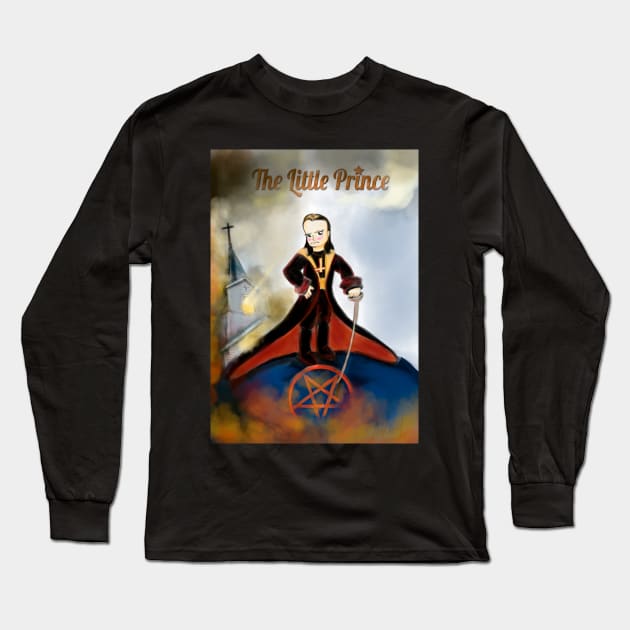 Mayhem Euronymous the little prince Long Sleeve T-Shirt by Alan Frost artwork